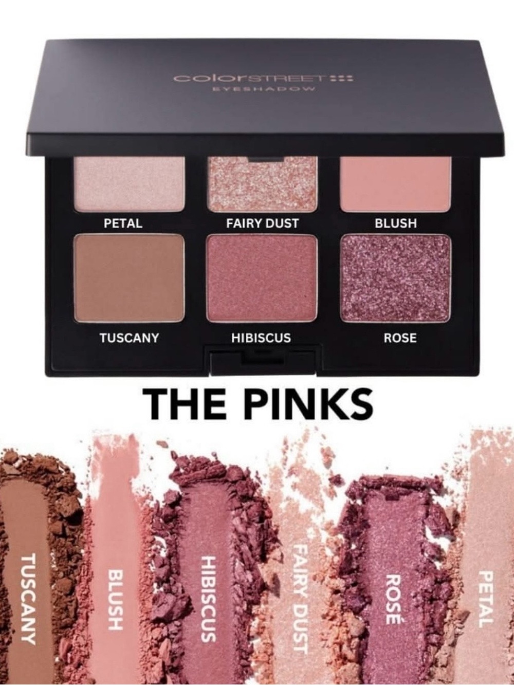 Color Street “The Pinks” Eyeshadow Palette